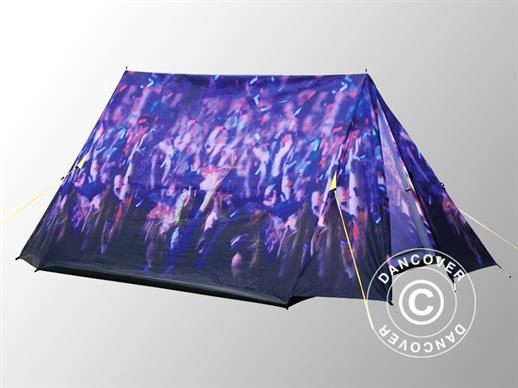 Tente de camping Easy Camp, Image People, 2 personnes, Multi-couleur