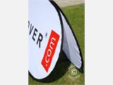 Pop up banner, Premium, 200x100 cm