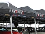 Banner de Tenda Dobrável da FleXtents® c/impressão, 4x0,2m