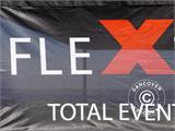 Banner con stampa per Gazebo pieghevole FleXtents®, 4x1m