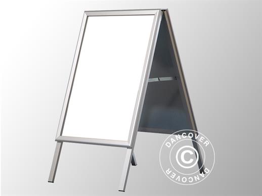 A-board, 74.2x120 cm, Aluminium