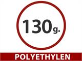 Polytunnel Drivhus 2x3,75x2m, Transparent