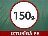Pārklājs 6x8m, PE 150g/m², Zaļš