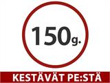 Kankainen aitaverkko 2x50m, 150g, Musta