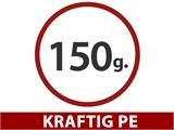 Nätstaket 2x50m, 150g, Svart