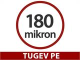 Polytunnel Kasvuhoone 3x8x2m, 24m², Selge