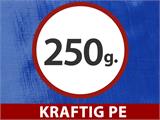 Presenning 6x8m, PE 250g/m², Blå