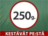 Suojapeite 6x8m, PE 250g/m², Vihrea