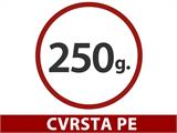 Cerada 8x12m, PE 250g/m², Poluprozirno