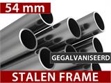 2 m eindsectie-uitbreiding voor de Semi PRO CombiTents®, 8x2m, PVC, Wit