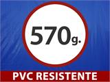 Telo 5x6m, PVC 570g/m², Blu