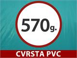 Cerada 8x10m, PVC 570g/m², Zelena