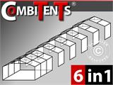 Marquee, SEMI PRO Plus CombiTents® 8x16 (2.6) m 6-in-1, White