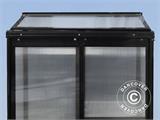 Mini Greenhouse, polycarbonate, 0.51x0.91x1.68 m, 0.46 m², Black