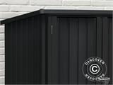 Caseta de jardín / armario de metal 1,47x0,86x1,34m ProShed®, Antracita