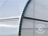 Commercial greenhouse tunnel, 12x16x3.95 m, Transparent