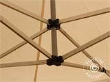 Quick-up telt FleXtents® PRO 2x2m, PVC, arbeidstelt, flammehemmende, inkl. 4 sidevegger