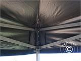 Tente pliante FleXtents Basic v.2, 2x2m Noir, avec 4 cotés