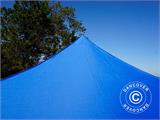 Namiot Ekspresowy FleXtents PRO 3x6m Niebieski, zawierający 6 ozdobnymi kurtynami