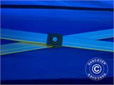 Tente Pliante FleXtents PRO 4x6m Bleu, avec 8 cotés