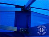 Tente pliante FleXtents Xtreme 50 4x8m Bleu, avec 6 cotés