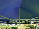 Namiot Ekspresowy FleXtents PRO 3x3m Ciemny niebieski, mq 4 ściany boczne