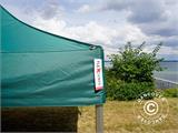 Pop up gazebo FleXtents Xtreme 50 3x3 m Green, incl. 4 sidewalls