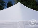 Tente pliante FleXtents PRO 3x3m Blanc, Ignifugé