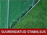 Portatiivne garaaž PRO 3,3x6x2,4m PVC, Roheline