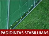 Sandėliavimo palapinė PRO 2,4x3,6x2,34m PVC, Žalia