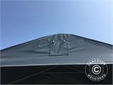 Tente Abri Garage PRO 3,77x9,7x3,18m PVC, Gris