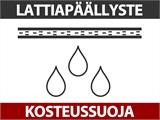 Varastoteltta PRO 2,4x2,4x2m PE, Sis. lattiapäällyste, Vihreä/Harmaa