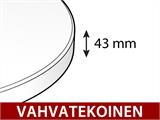 Pyöreät bankettipöydät Ø116cm, Vaalea harmaa (5 kpl)
