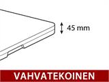 Kokoontaitettava pöytä 182x74x74cm, Vaalea harmaa (25 kpl.)
