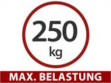 Sitzbank 183x30x43cm, Schwarz (1 St.)