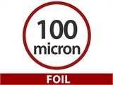 DIY Greenhouse film 100Mic, 6x120 m, 1 Roll, Transparent DIY Greenhouse film 100Mic, 6x120 m, 1 Roll, Transparent