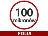 Folia szklarniowa DIY 100Mic, 6x120m, 1 rolka, przezroczysta