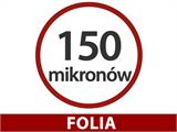 Folia szklarniowa, 8x14m, 150Mic, Przezroczysta