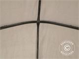 Capannone tenda Oceancover 5,5x15x4,1x5,3m, PE, Bianco