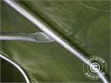 Lagerzelt PRO 2x2x2m PE, mit Bodenplane, Grün/Grau