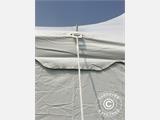 Pole tent 9x12m PVC, Wit
