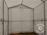 Storage shelter PRO XL 4x10x3.5x4.59 m, PVC, White
