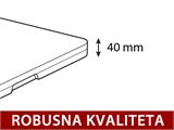 Sklopivi Stol 180x74x74cm Crna (1 kom)