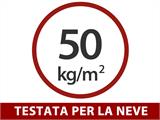 Mini Serra ASTRA 1,56m², 0,89x1,75x0,80m, Argento