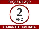 Abrigo para autocaravana, Hegoa 25, 3,17x8,59x3,37m, Antracite