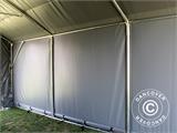 Tenda de armazenagem PRO 3x6x2x2,82m, PVC, Cinza