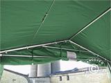 Tenda de armazenagem PRO 4x6x2x3,1m, PVC, Verde