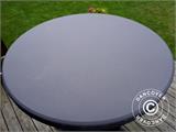 Copri-tavolo elasticizzato Ø80x110cm, Grigio