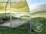 Greenhouse polycarbonate TITAN Arch 60, 24 m², 3x8 m, Silver