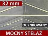 Namiot dla zwierząt gospodarskich 3,3x6x2,4m, PCV, Szary